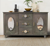 Gharaana Credenza Hutches Ethan Wooden 54" Sideboard